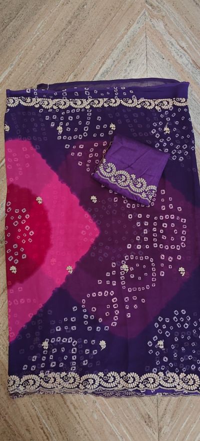 Bandhani saree